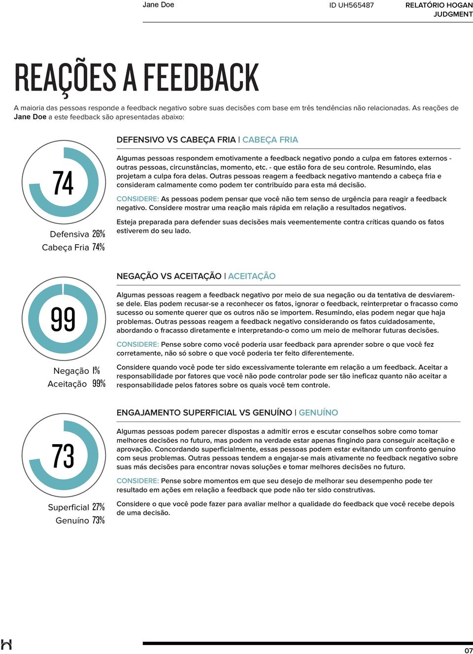 a culpa em fatores externos - outras pessoas, circunstâncias, momento, etc. - que estão fora de seu controle. Resumindo, elas projetam a culpa fora delas.