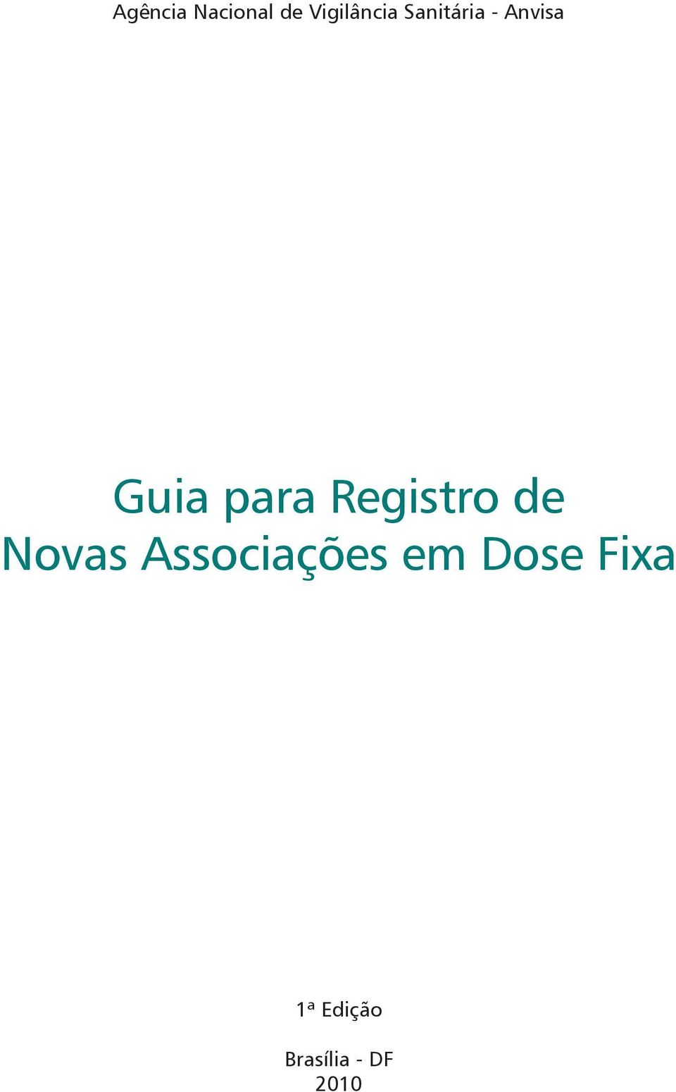 Registro de Novas Associações em