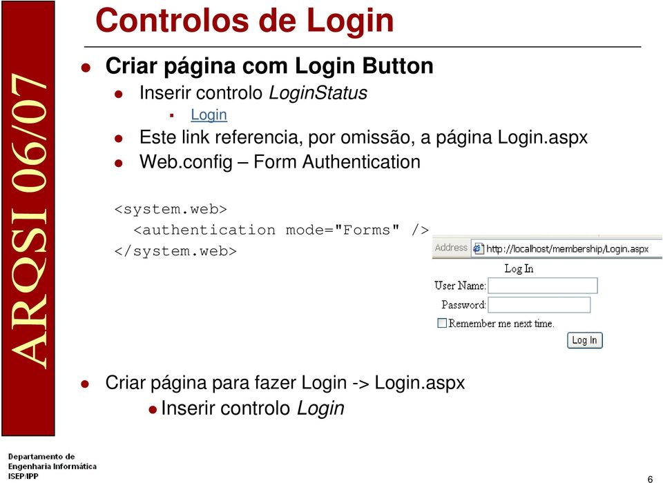aspx Web.config Form Authentication <system.