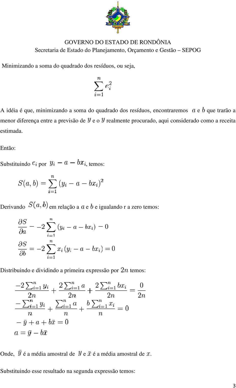 receita estimada.