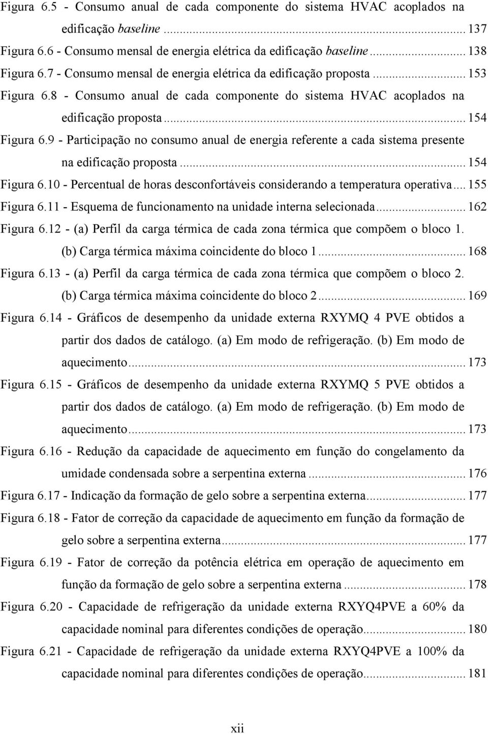 9 - Participação no consumo anual de energia referente a cada sistema presente na edificação proposta... 154 Figura 6.10 - Percentual de horas desconfortáveis considerando a temperatura operativa.