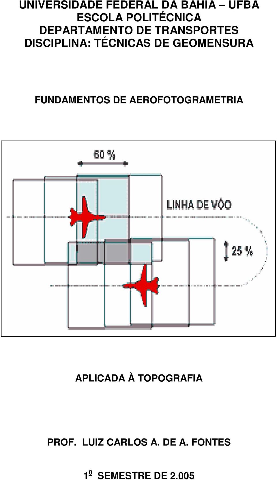 GEOMENSURA FUNDAMENTOS DE AEROFOTOGRAMETRIA APLICADA À