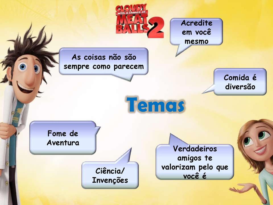 Temas Fome de Aventura Ciência/ Invenções