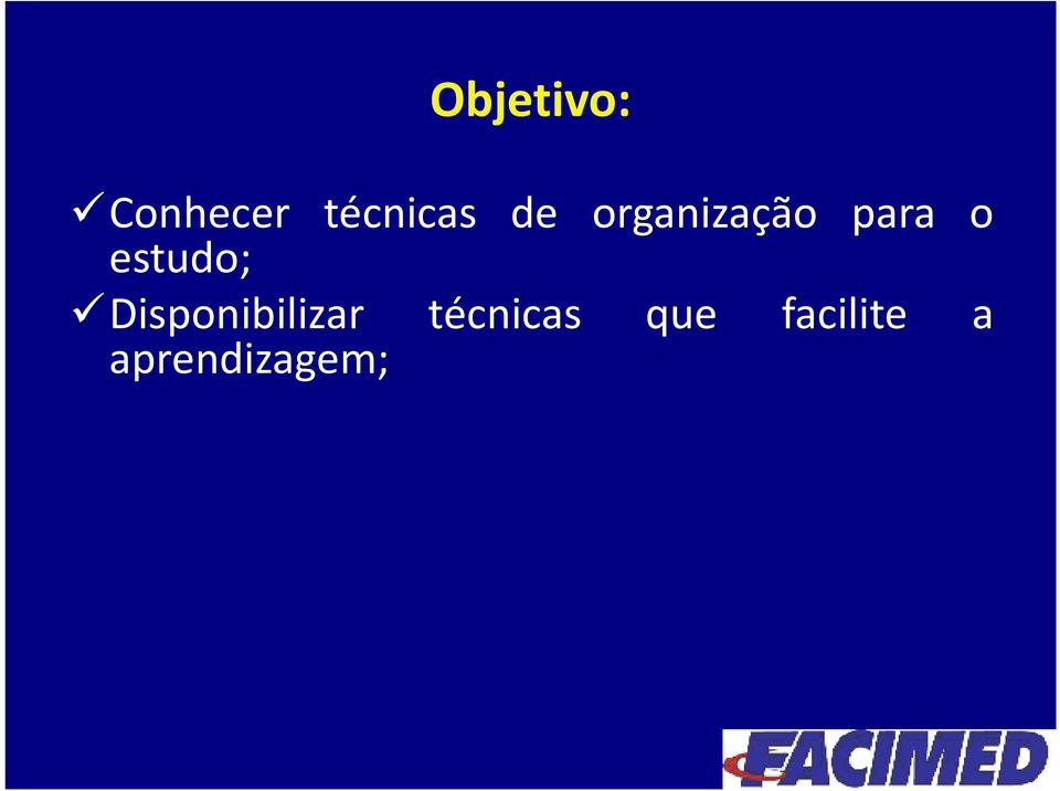 estudo; Disponibilizar