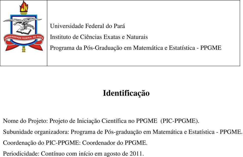 PPGME (PIC-PPGME).