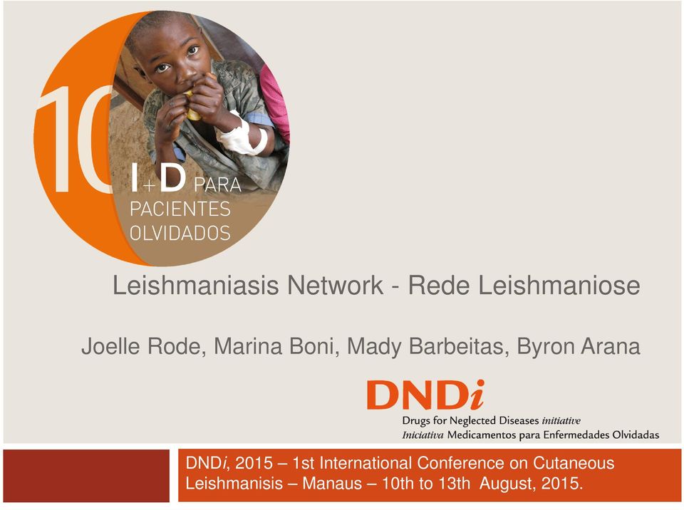 DNDi, 2015 1st International Conference on