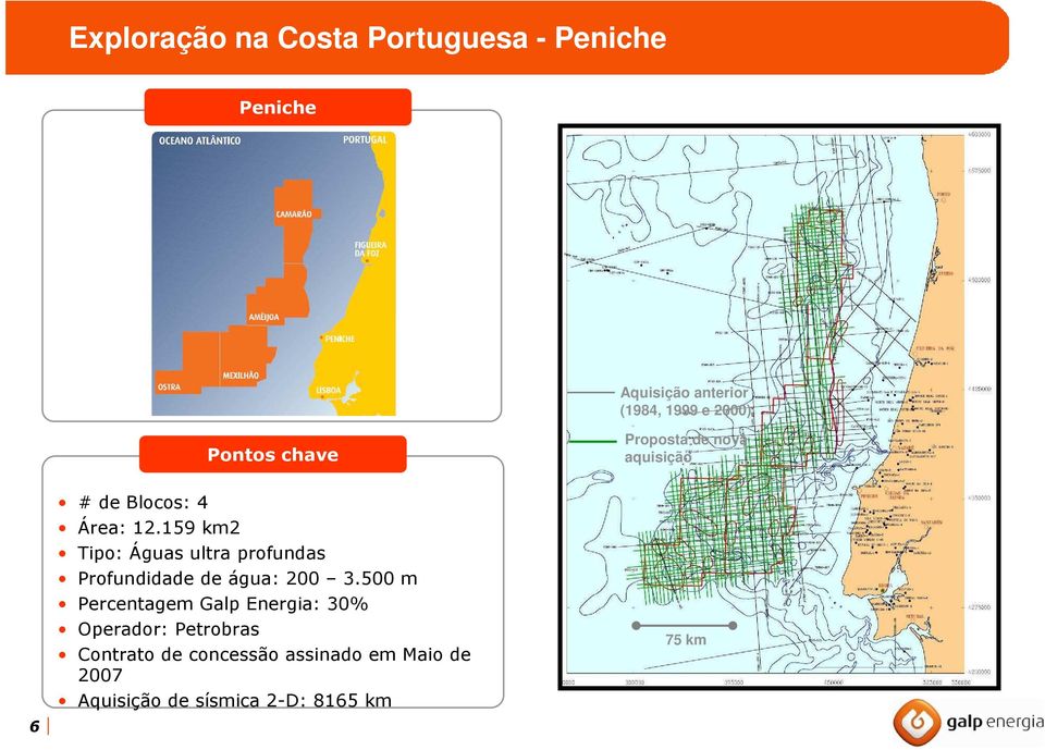 159 km2 Tipo: Águas ultra profundas Profundidade de água: 200 3.