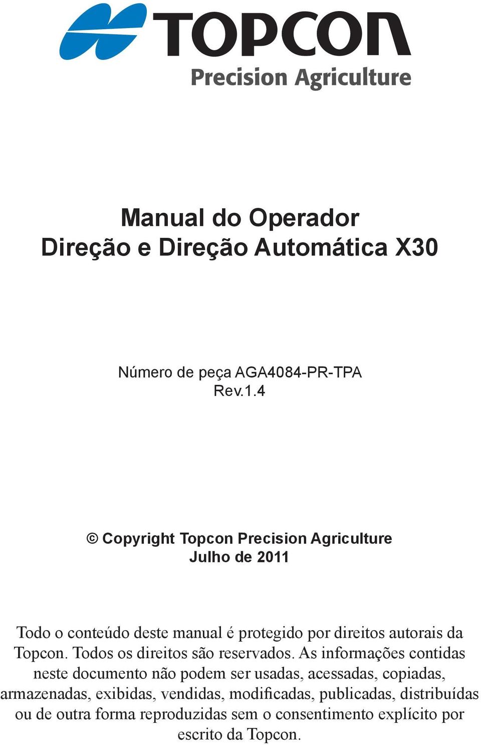 Topcon. Todos os direitos são reservados.