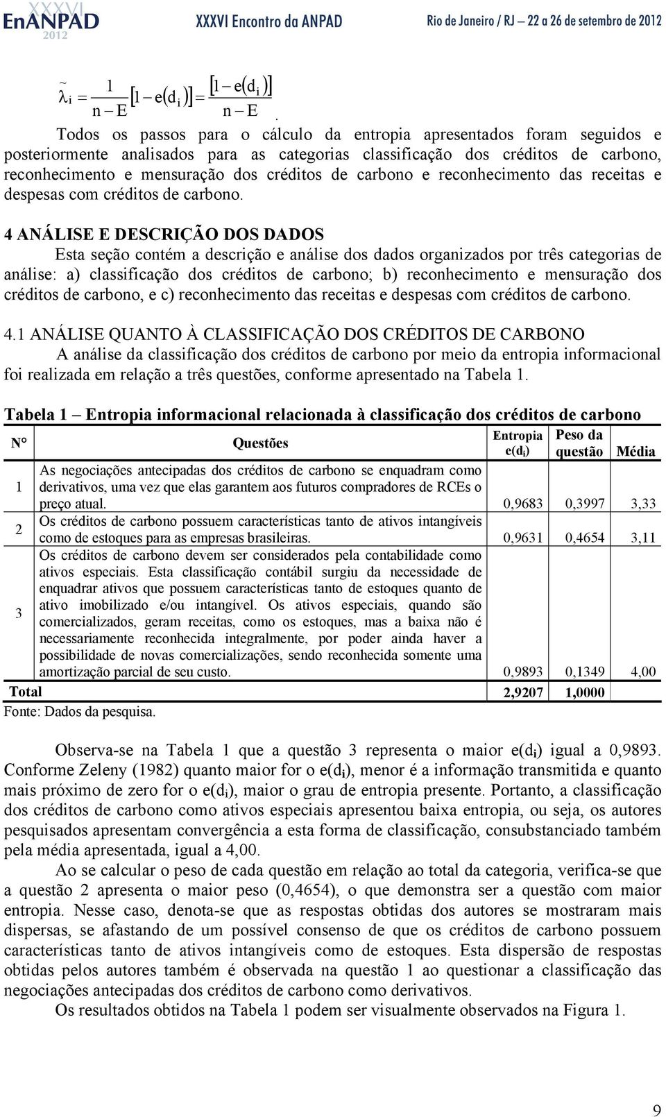 de carbono e reconhecimento das receitas e despesas com créditos de carbono.