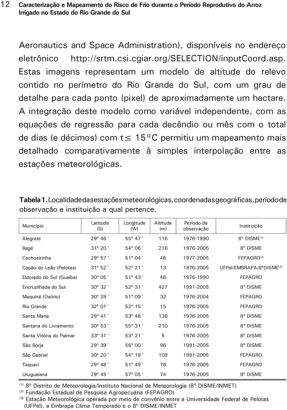 Estas imagens representam um modelo de altitude do relevo contido no perímetro do Rio Grande do Sul, com um grau de detalhe para cada ponto (pixel) de aproximadamente um hectare.