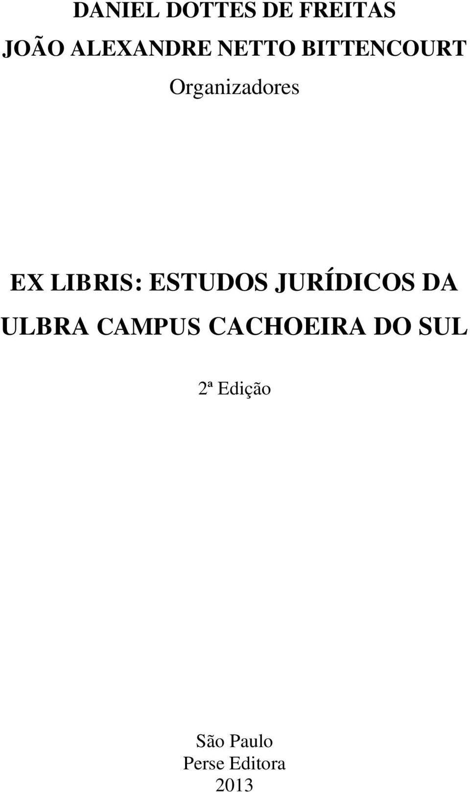 ESTUDOS JURÍDICOS DA ULBRA CAMPUS