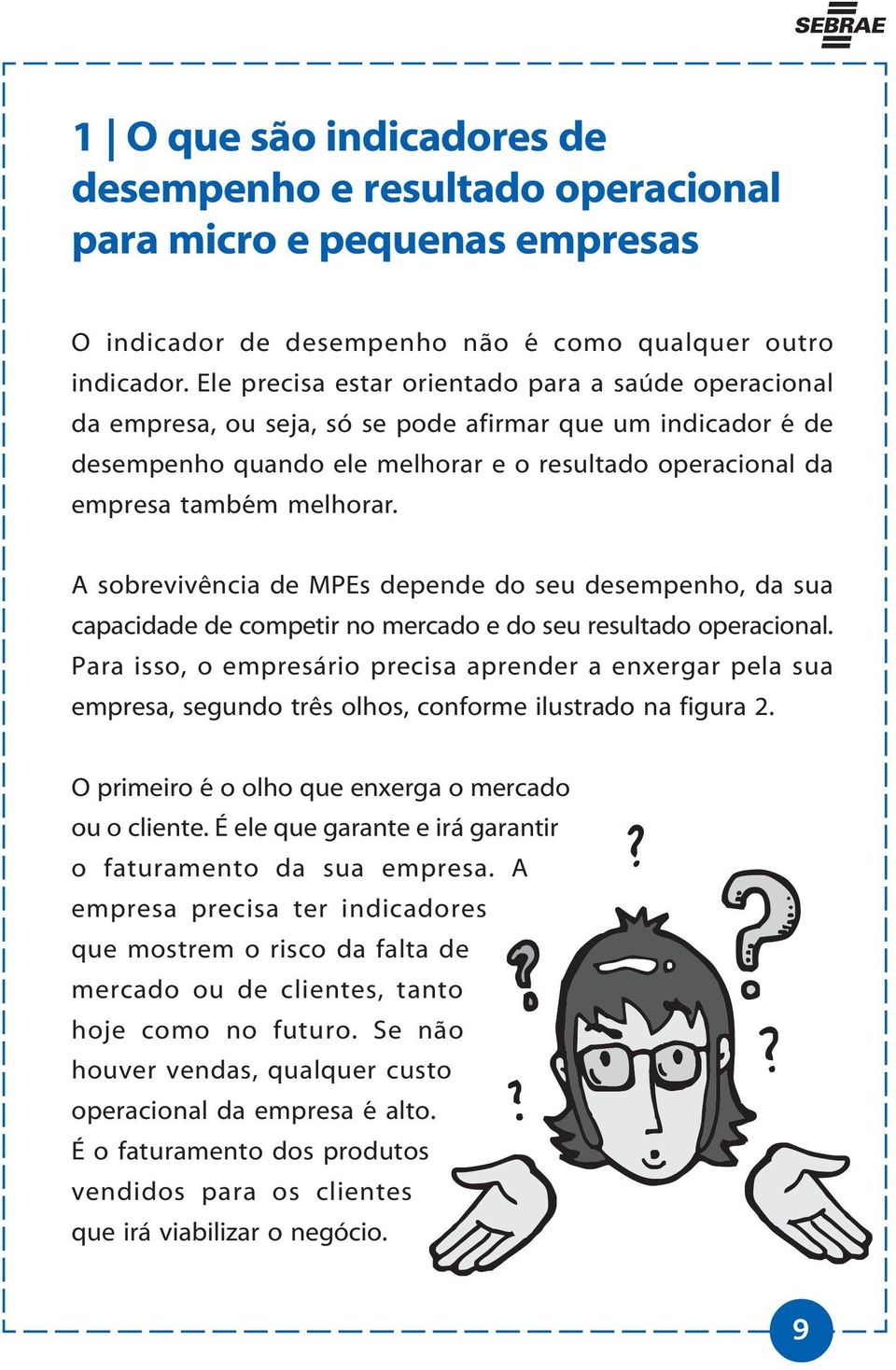 A sobrevivência de MPEs depende do seu desempenho, da sua capacidade de competir no mercado e do seu resultado operacional.