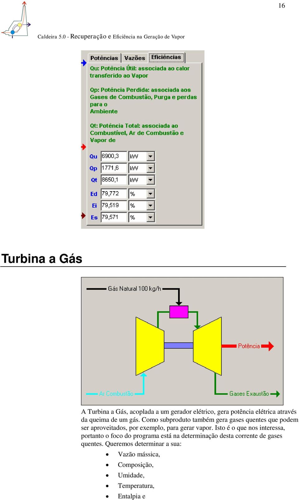 Como subproduto também gera gases quentes que podem ser aproveitados, por exemplo, para gerar vapor.