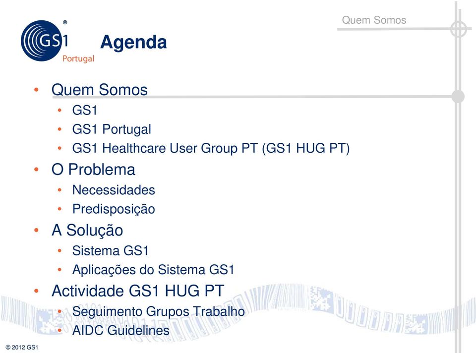 Necessidades Predisposição A Solução Sistema GS1 Aplicações