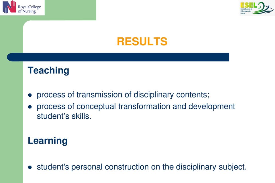 transformation and development student s skills.