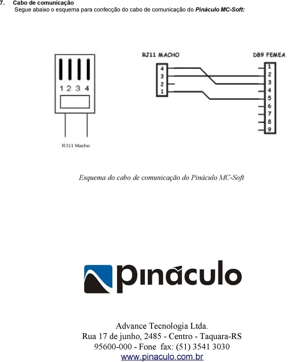 Pináculo MC-Soft Advance Tecnologia Ltda.