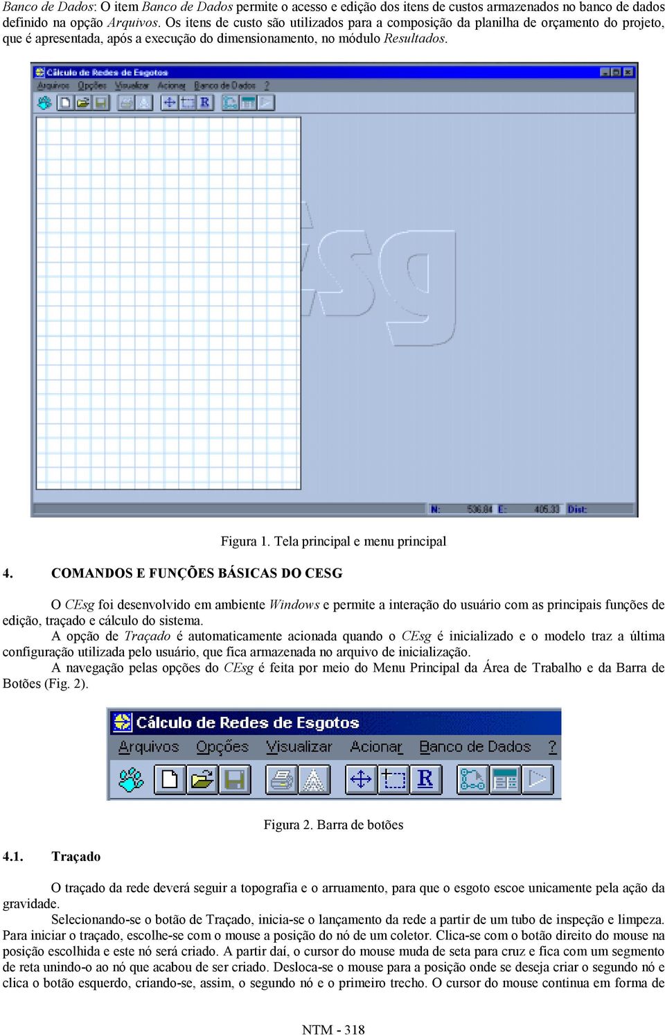 Tela principal e menu principal 4.