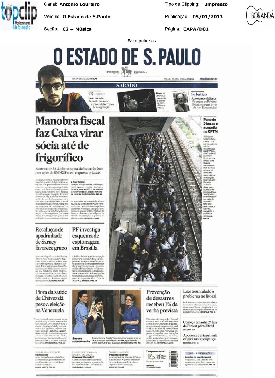 de S.Paulo Publicação: 05/01/2013
