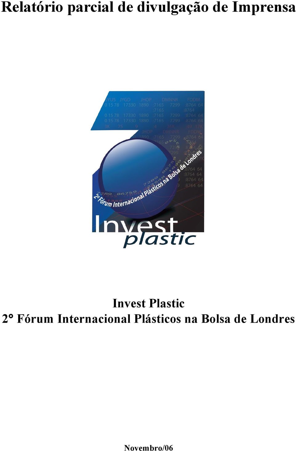Plastic 2 Fórum Internacional