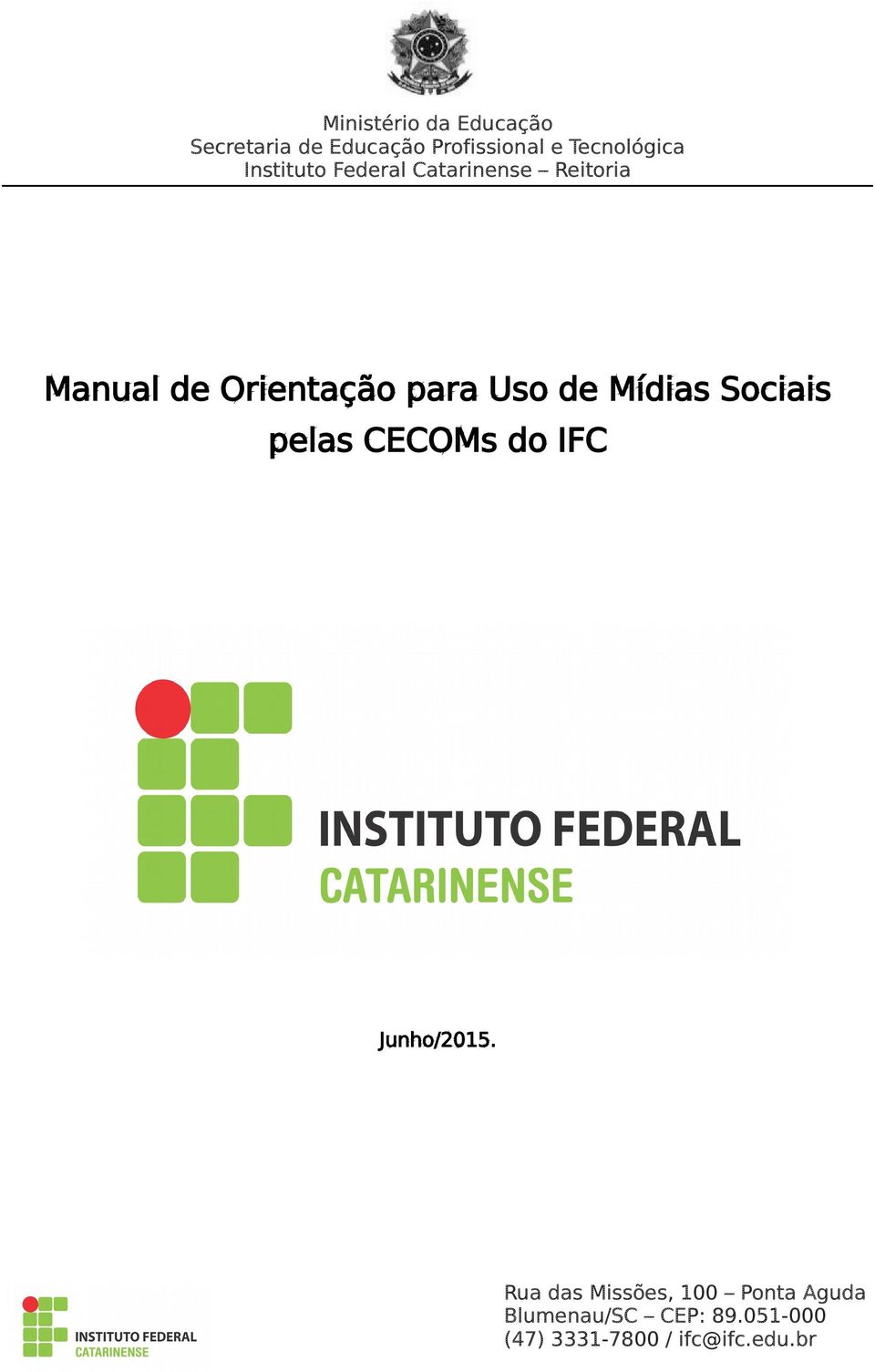 CECOMs do IFC Junho/2015.