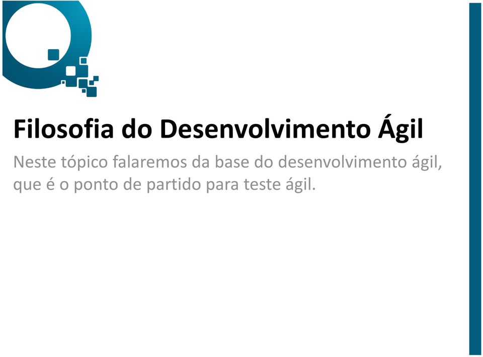 base do desenvolvimento ágil,