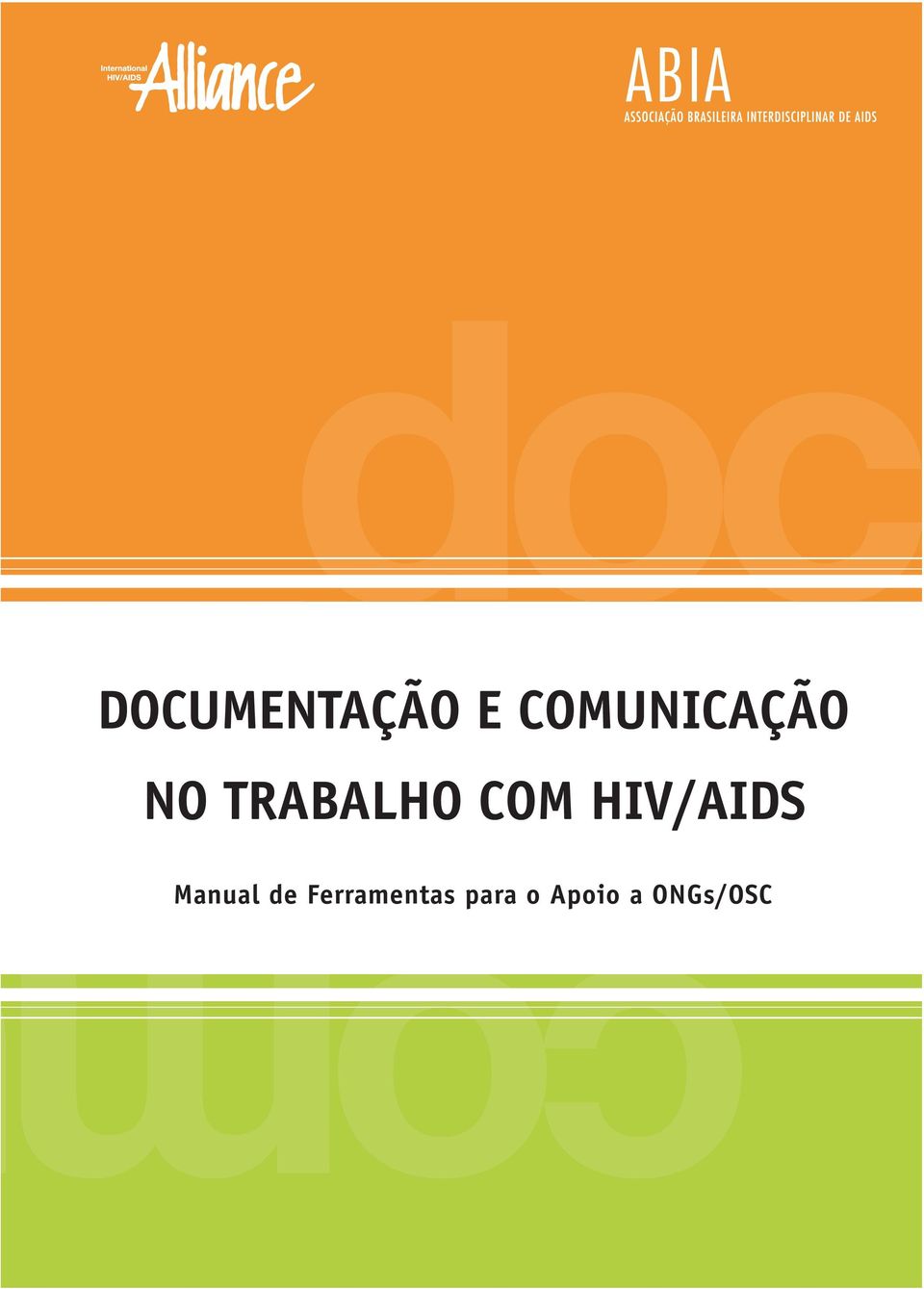 COM HIV/AIDS Manual de