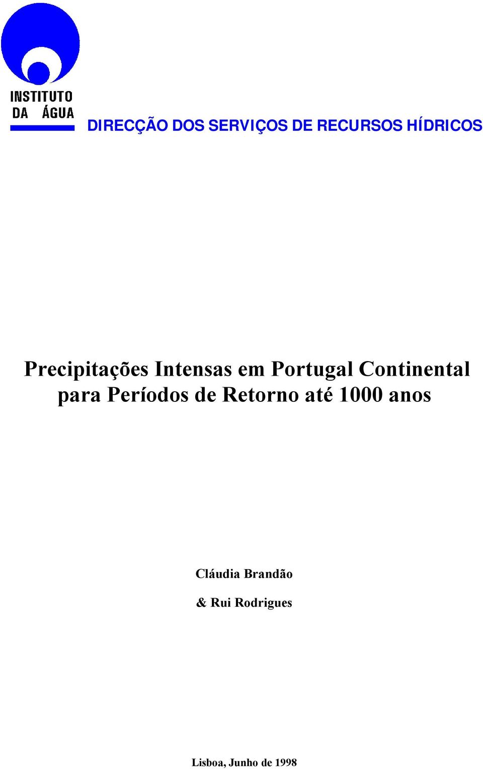 Continental para Períodos de Retorno até 1000