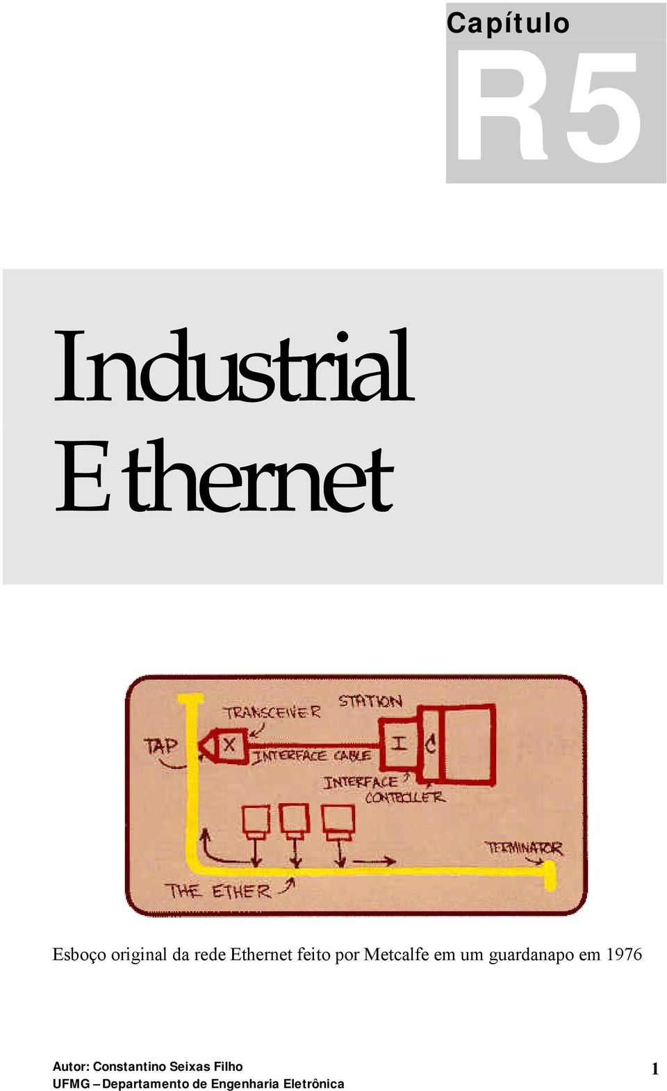 rede Ethernet feito por