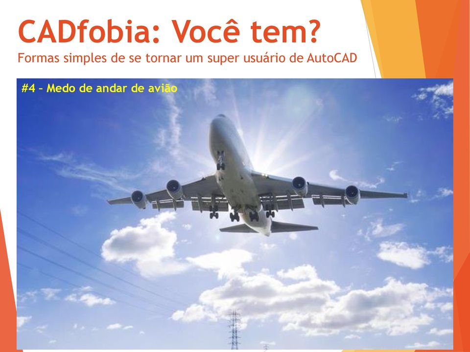 de avião