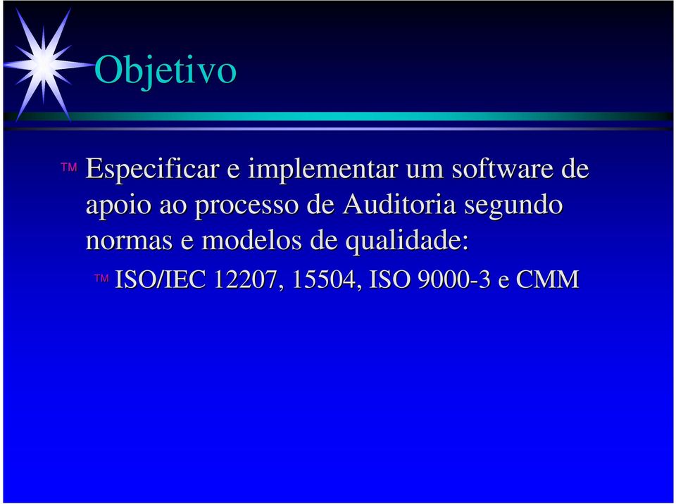 Auditoria segundo normas e modelos de