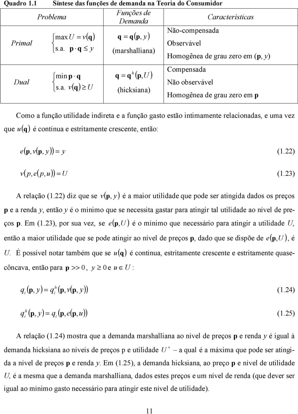 y) ) y e = (.22) ( e(, u) ) U v, = (.23) A relação (.