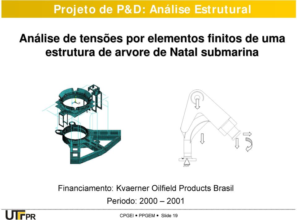 arvore de Natal submarina Financiamento: Kvaerner