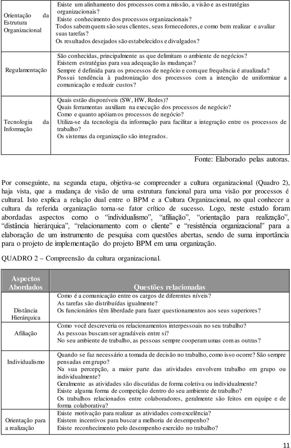 São conhecidas, principalmente as que delimitam o ambiente de negócios? Existem estratégias para sua adequação às mudanças?