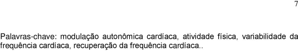 física, variabilidade da frequência