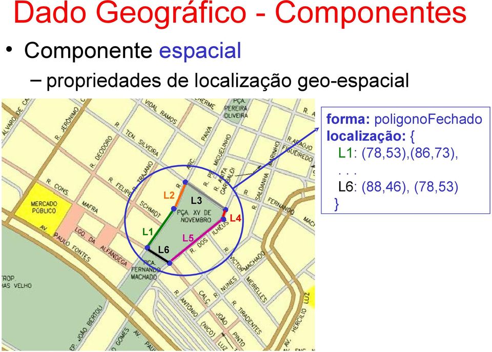 geo-espacial L1 L2 L6 L5 L3 L4 forma: