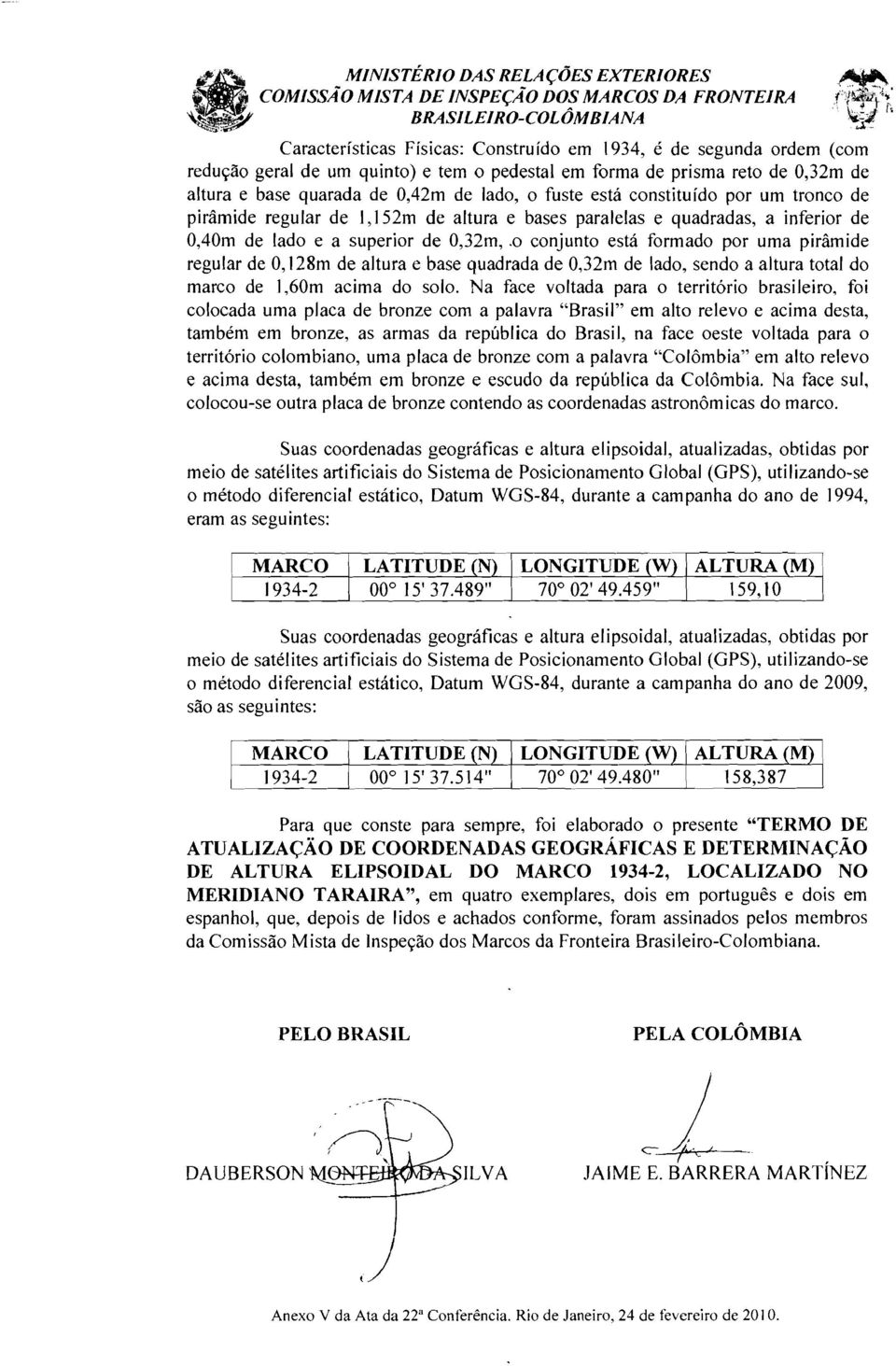 inferior de 0,40m de lado e a superior de 0,32m,.