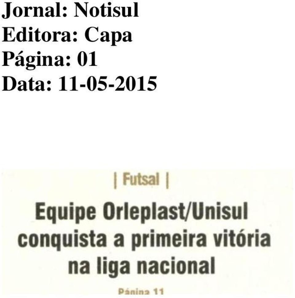 Editora: Capa