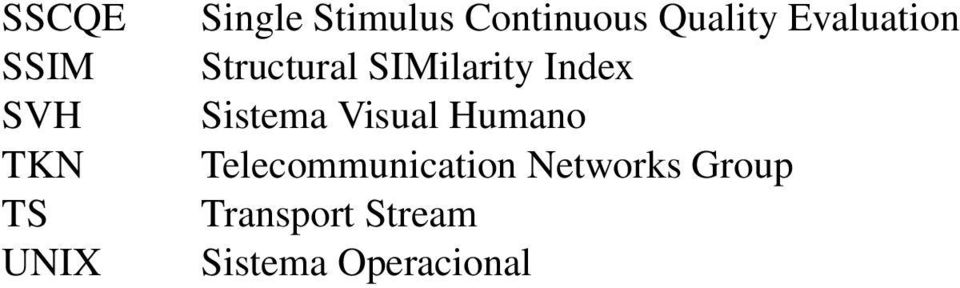 SIMilarity Index Sistema Visual Humano