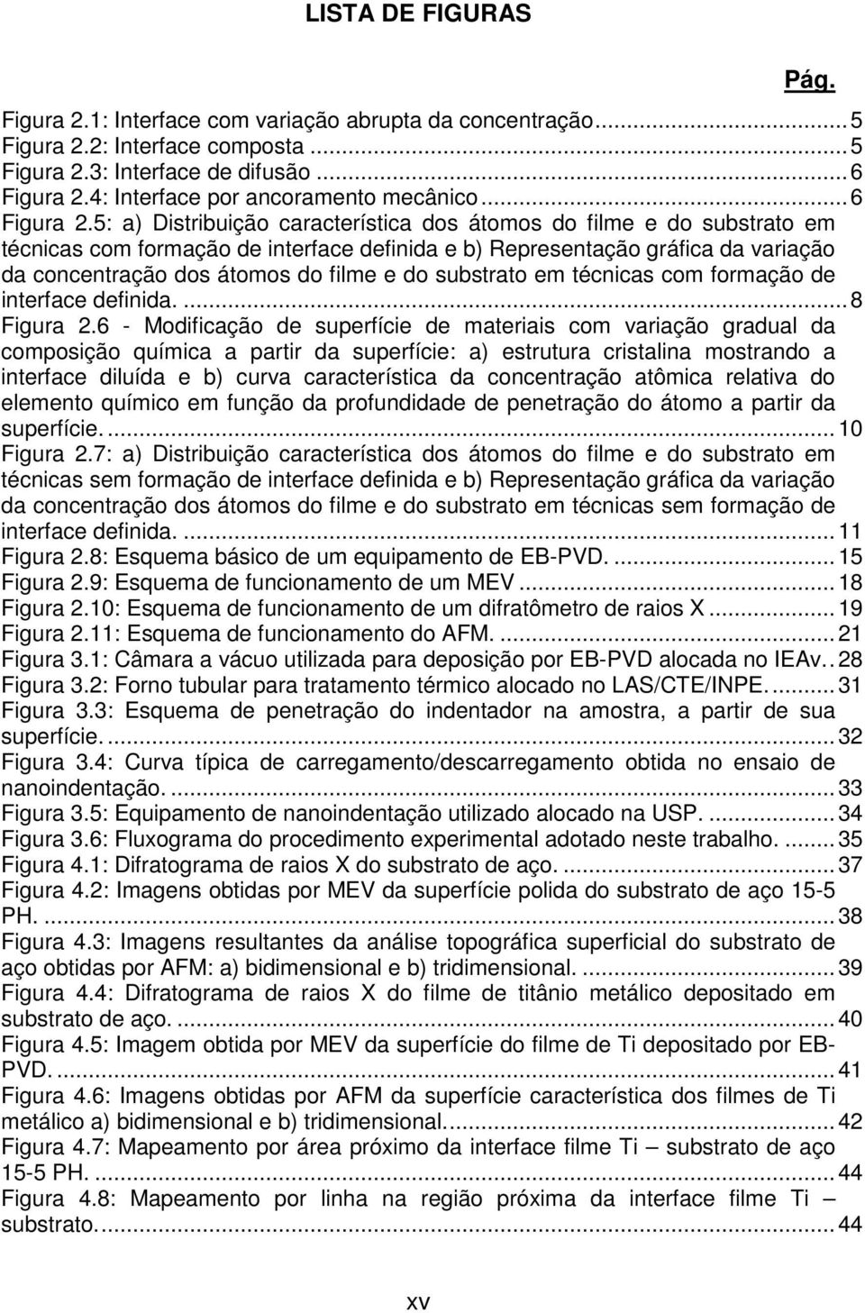 5: a) Distribuição característica dos átomos do filme e do substrato em técnicas com formação de interface definida e b) Representação gráfica da variação da concentração dos átomos do filme e do