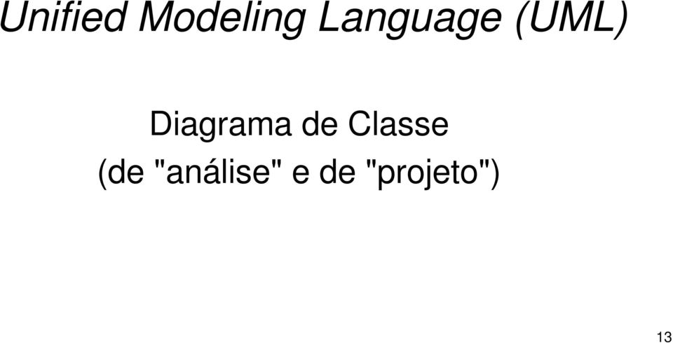 Diagrama de Classe