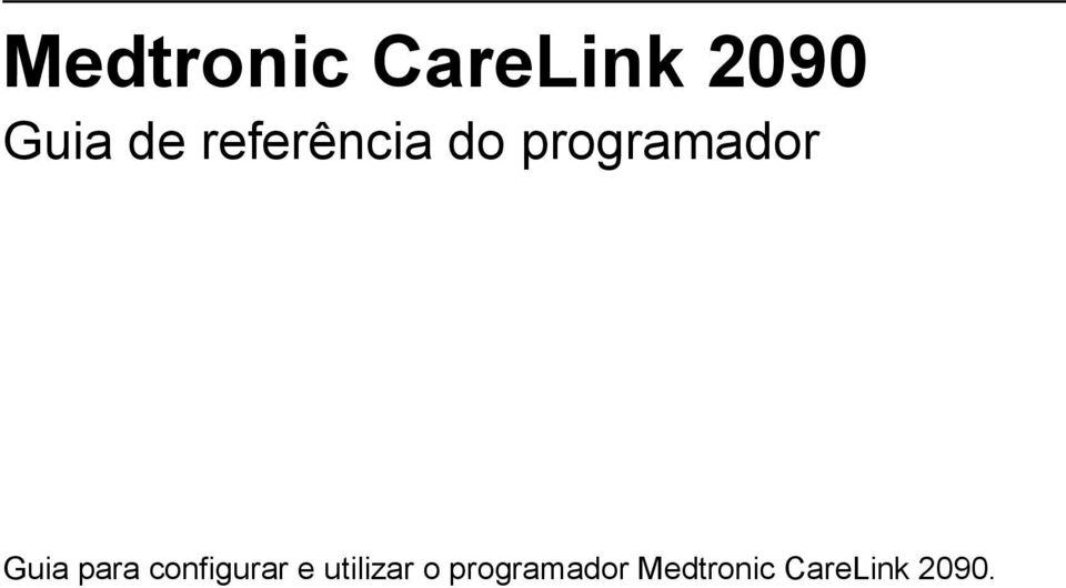 e utilizar o programador