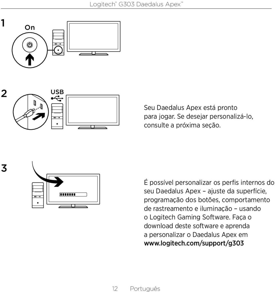 É possível personalizar os perfis internos do seu Daedalus Apex ajuste da superfície, programação dos