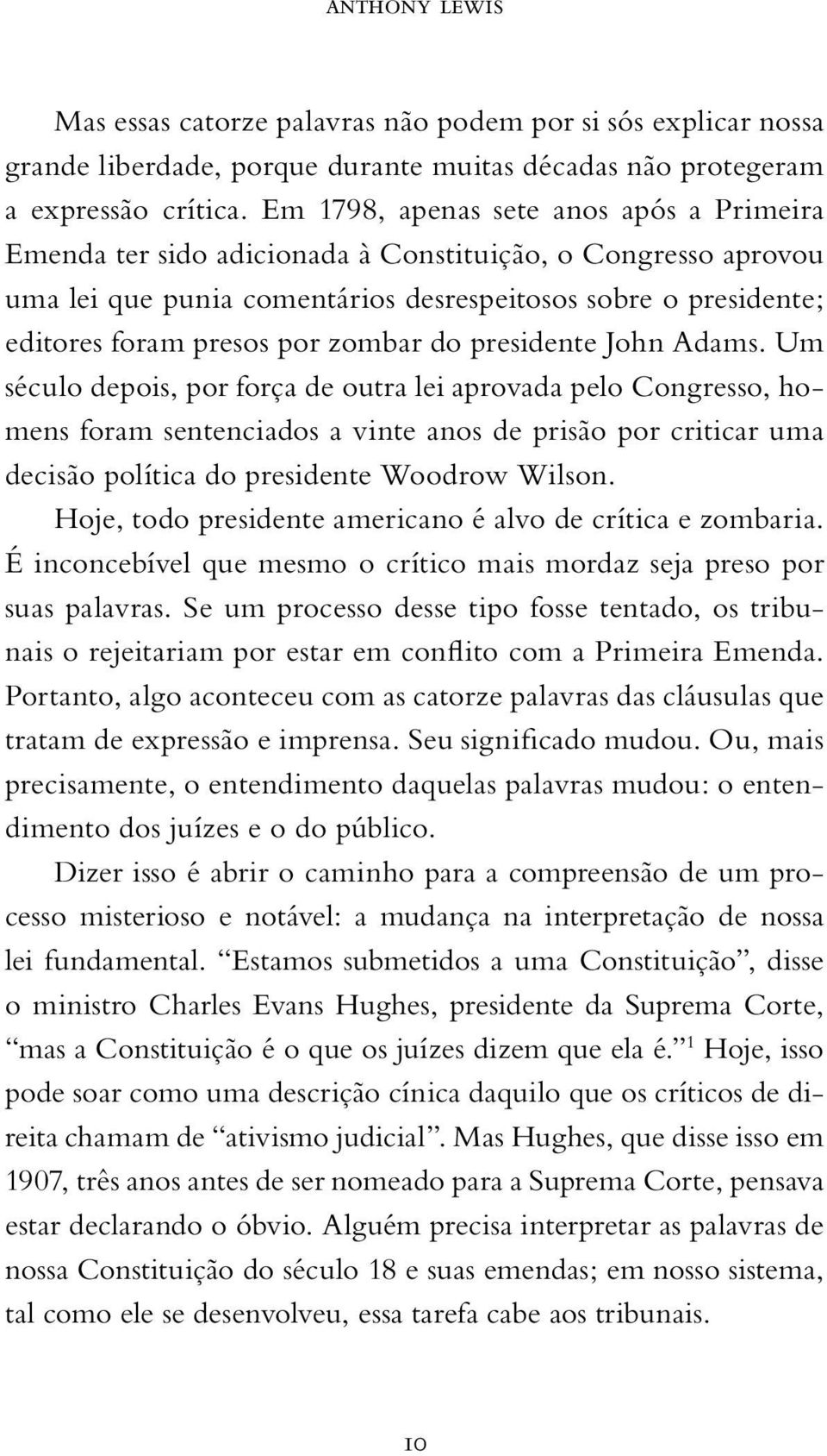 zombar do presidente John Adams.