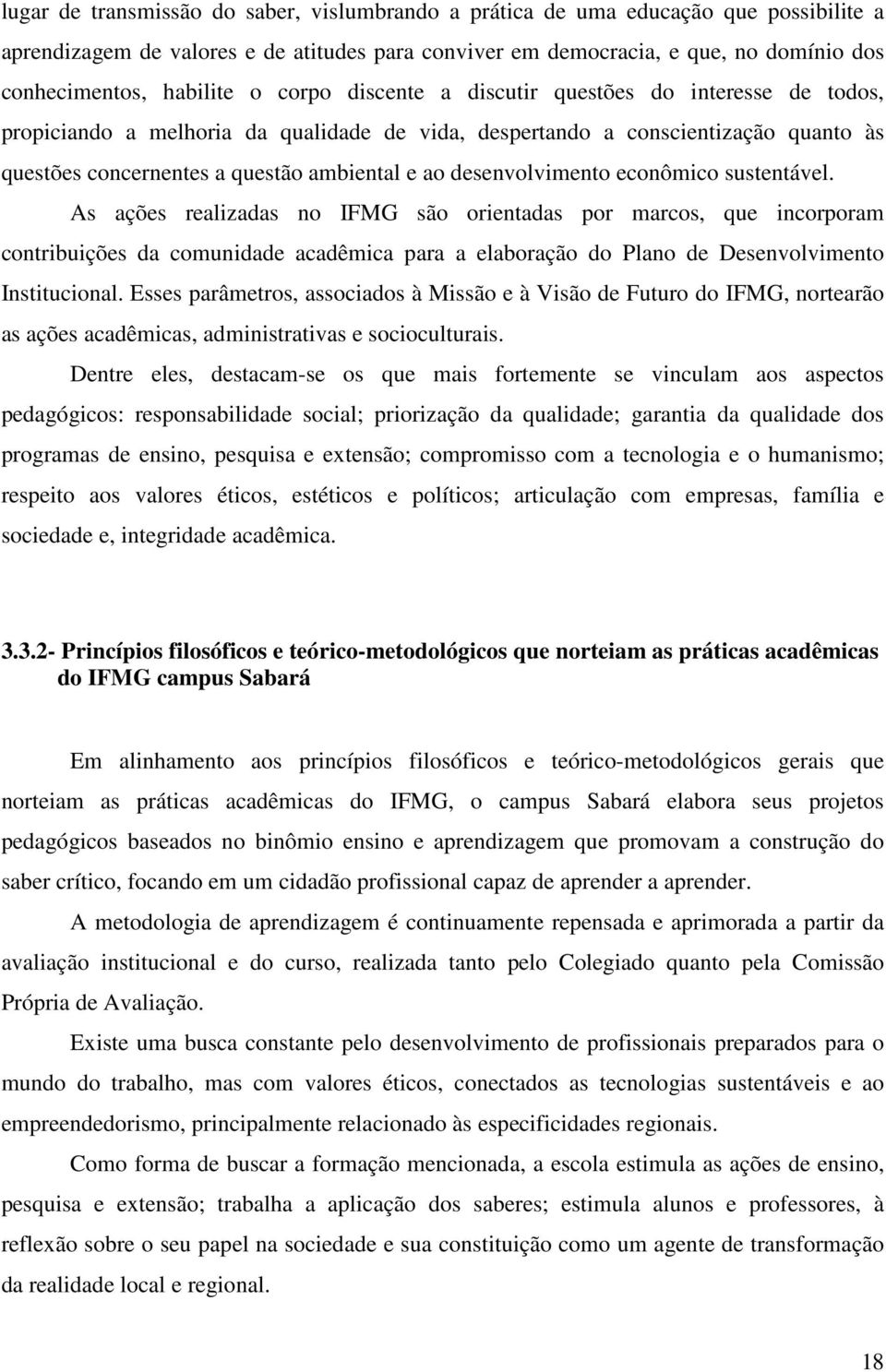 ao desenvolvimento econômico sustentável.