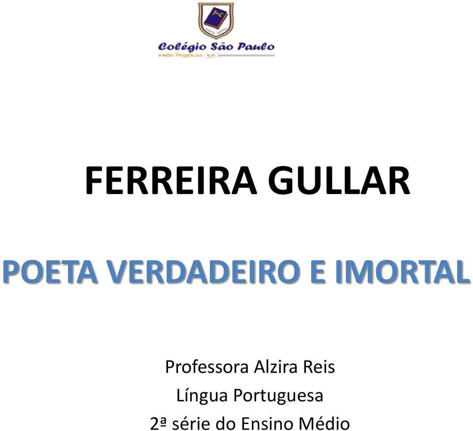 Professora Alzira Reis