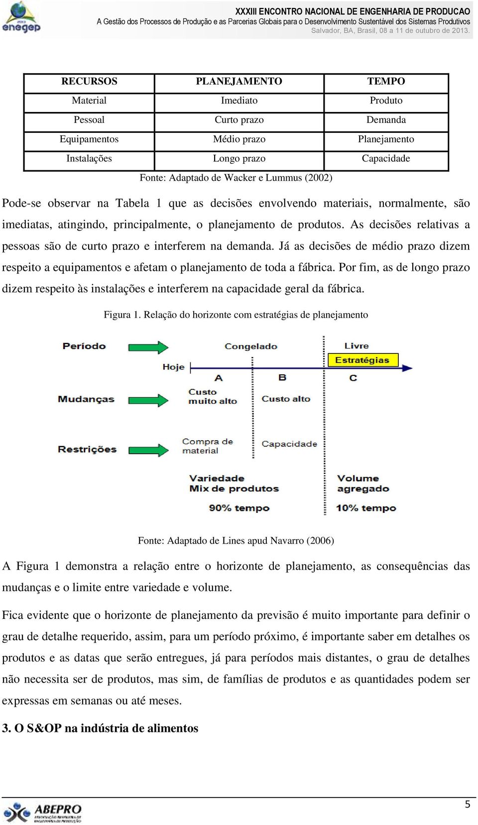 As decisões relativas a pessoas são de curto prazo e interferem na demanda. Já as decisões de médio prazo dizem respeito a equipamentos e afetam o planejamento de toda a fábrica.