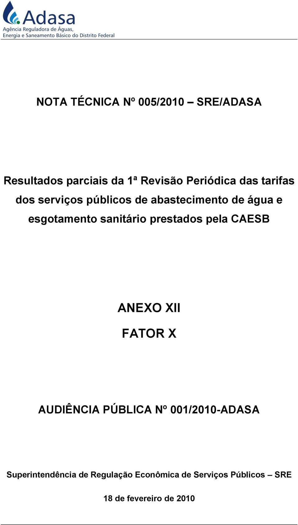 abastecimento de água e esgotamento sanitário prestados pela