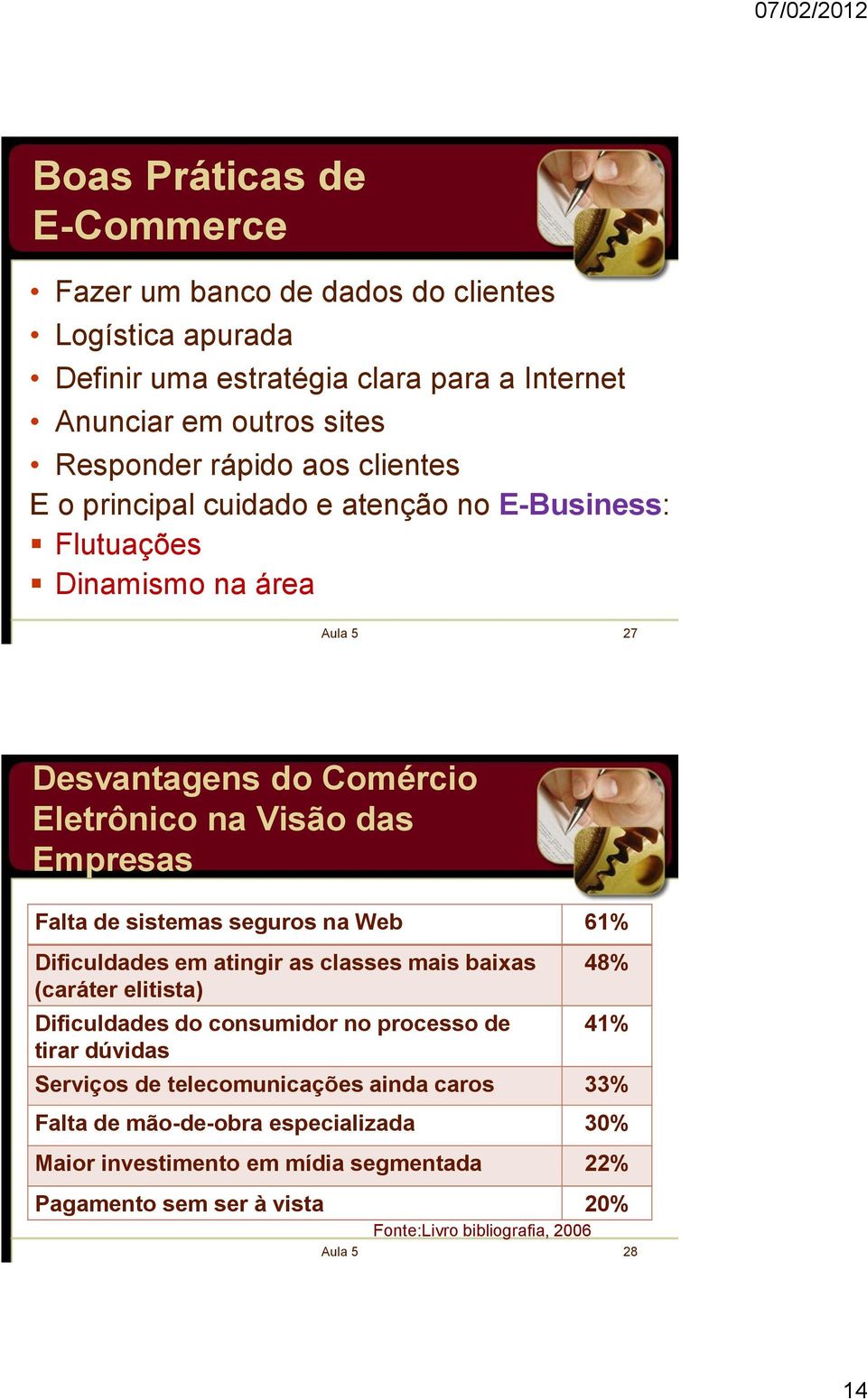 seguros na Web 61% Dificuldades em atingir as classes mais baixas (caráter elitista) Dificuldades do consumidor no processo de tirar dúvidas 48% 41% Serviços de