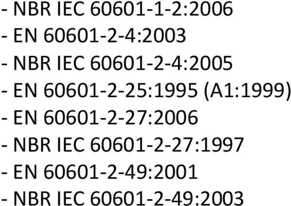 (A1:1999) - EN 60601-2-27:2006 - NBR IEC