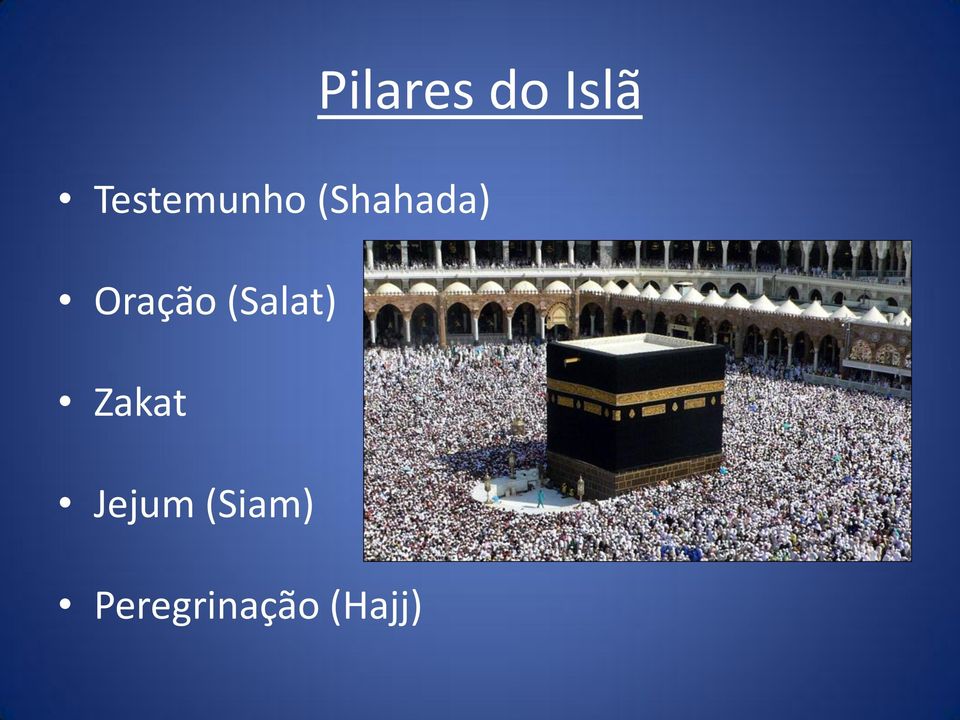 Oração (Salat) Zakat